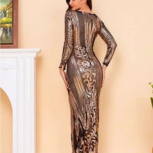 Black rose gold 🖤✨Gown